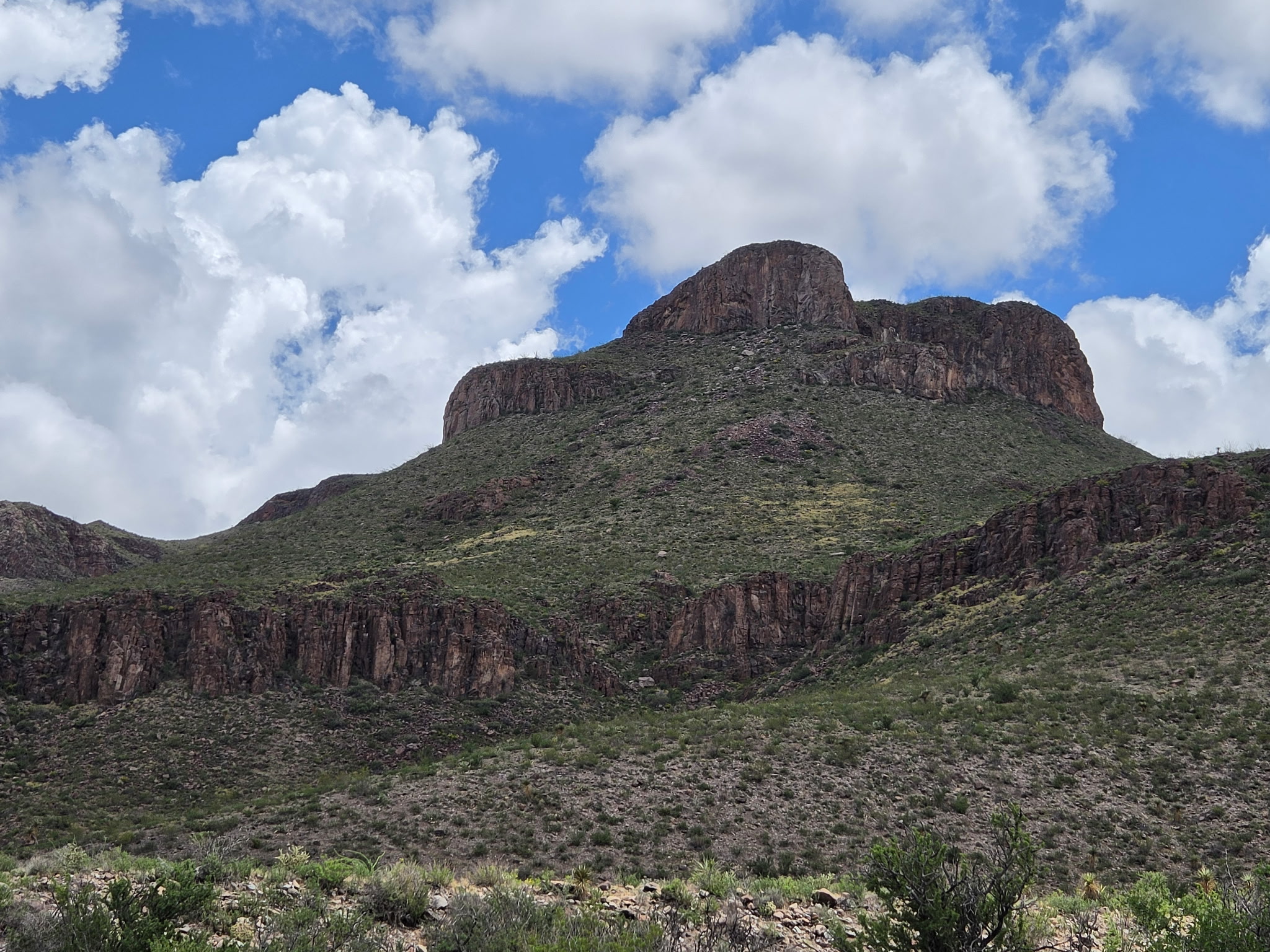 Chinati State Natural Area Peak with Columns