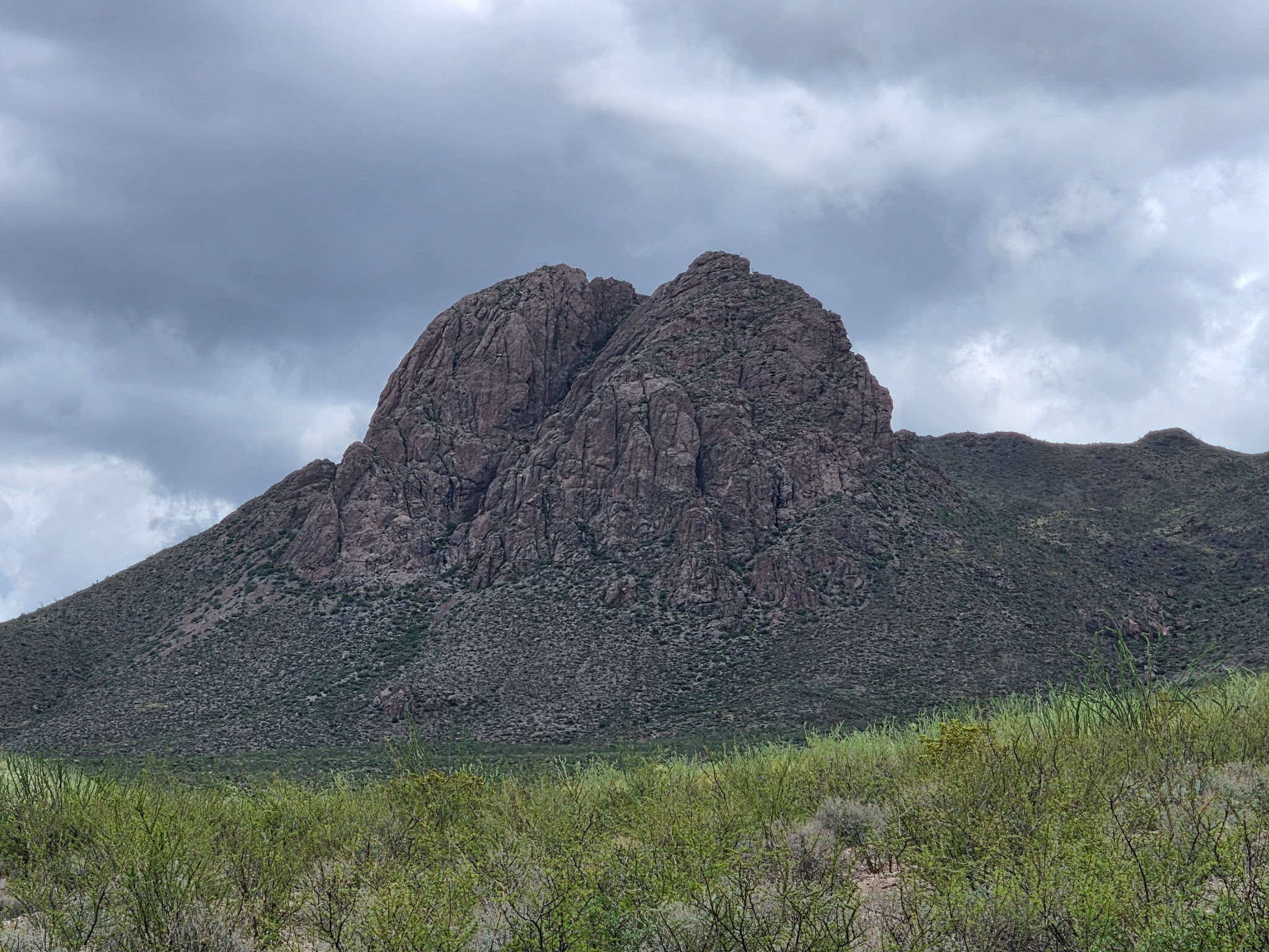 Divided Peak in Chinati SNA